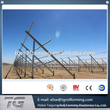 41 * 41 y 41 * 21 rodillo de soporte fotovoltaico solar que forma la línea de producción hecha en Hebei